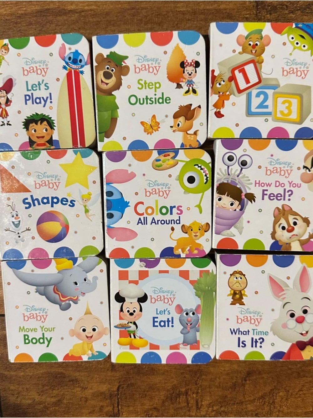 Disney Baby My First Library 12-Board Book Set